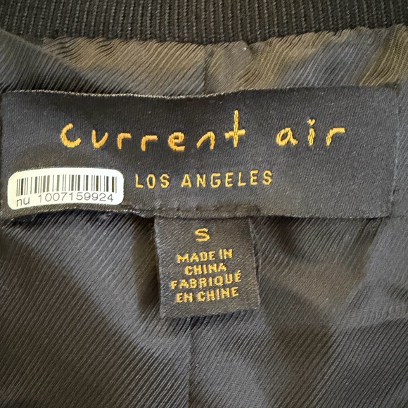 CURRENT AIR GREEN and BLACK SIZE Small Jacket NEW FREE PEOPLE Moss - Picture 7 of 7